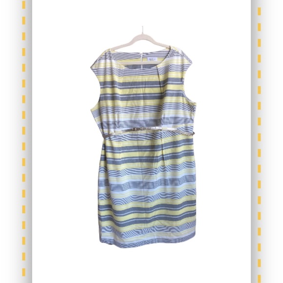 Calvin Klein knee length dress - size 22 - Picture 1 of 6